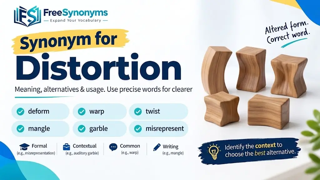 distortion synonym