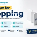 Stopping Synonym